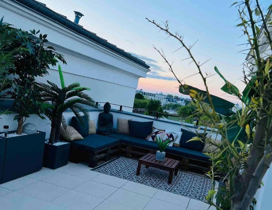 Cosy Penthouse - Large Balconies With Views - 5Min Disneyland Serris Exterior photo